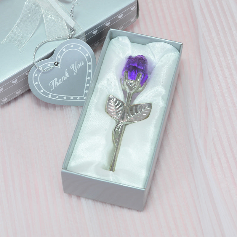 Crystal Rose Ornament - Valentine's Day Special
