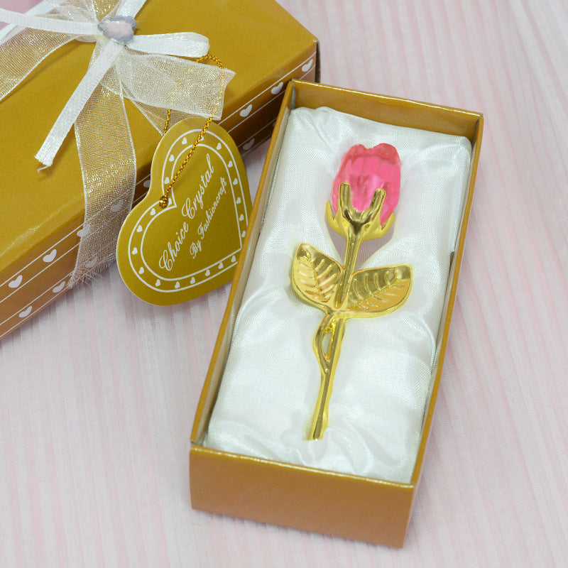 Crystal Rose Ornament - Valentine's Day Special