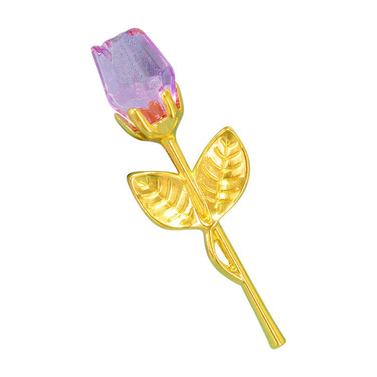 Crystal Rose Ornament - Valentine's Day Special