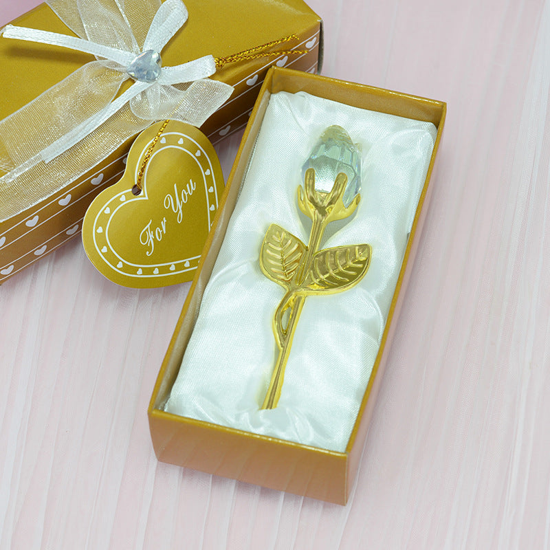 Crystal Rose Ornament - Valentine's Day Special