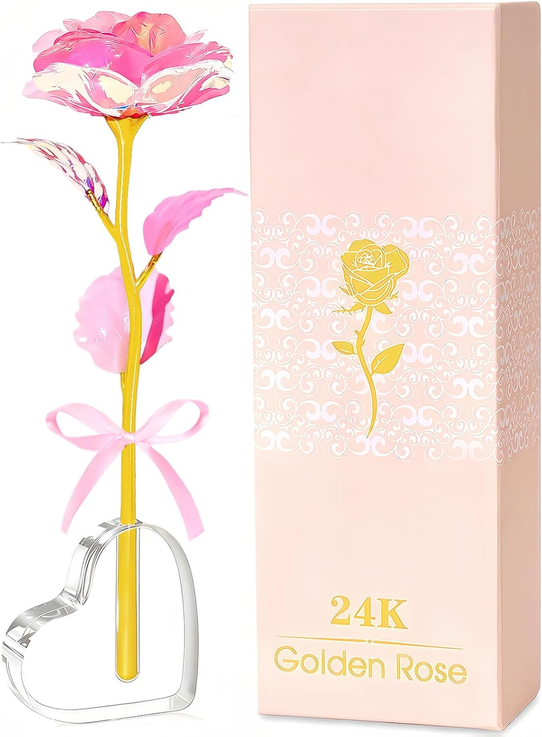 Crystal Rose Ornament - Valentine's Day Special