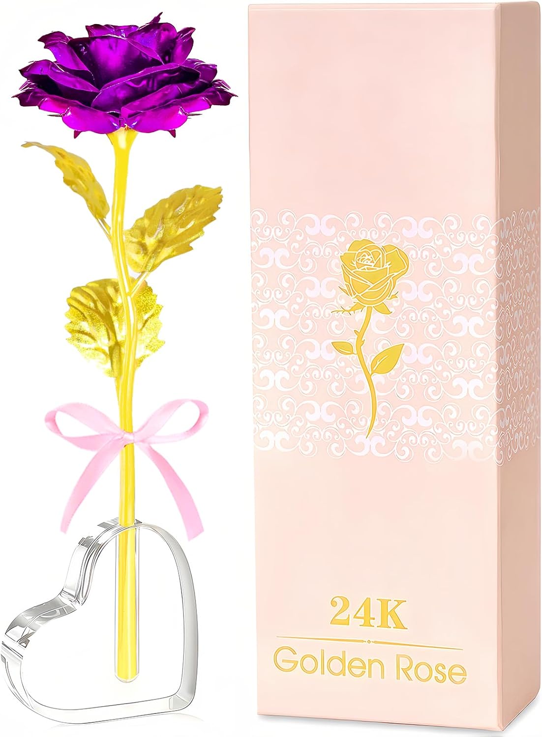 Crystal Rose Ornament - Valentine's Day Special