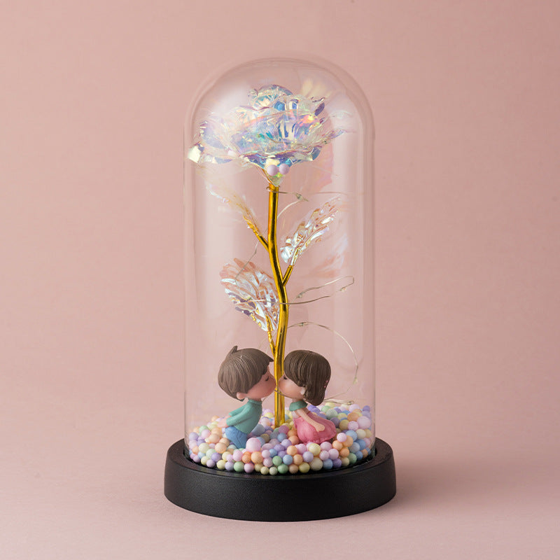 Elegant Artificial Flower Ornaments for Valentine's Gifts and Home Decor