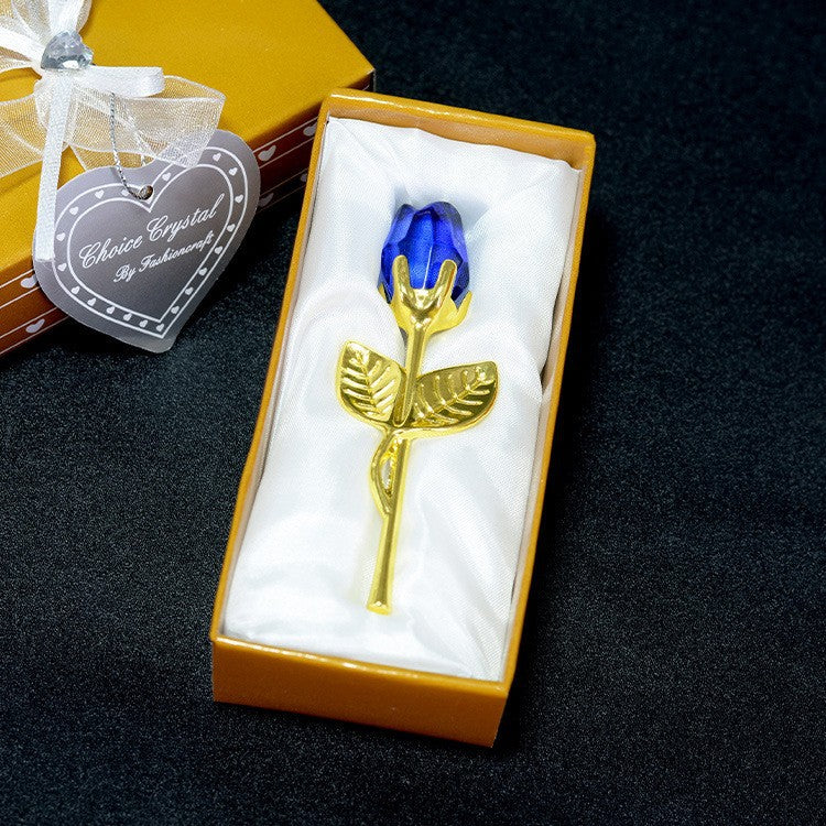 Crystal Rose Ornament - Valentine's Day Special