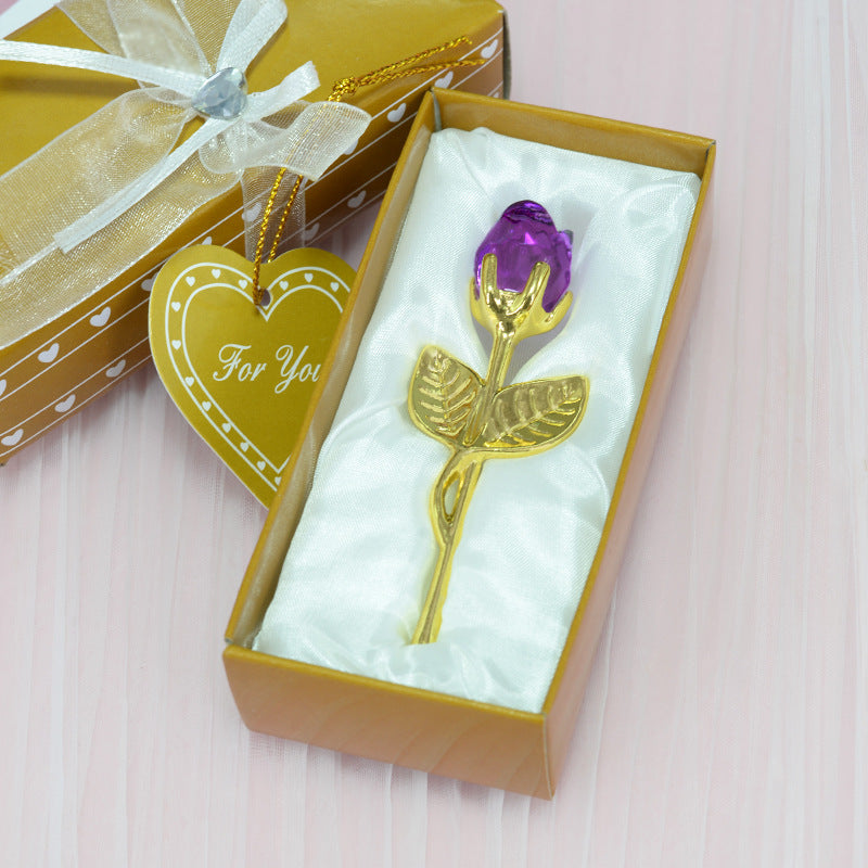 Crystal Rose Ornament - Valentine's Day Special