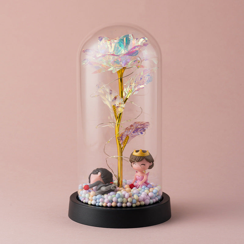 Elegant Artificial Flower Ornaments for Valentine's Gifts and Home Decor